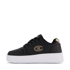 Low Cut Shoe Rebound Plat Meta Black Beauty