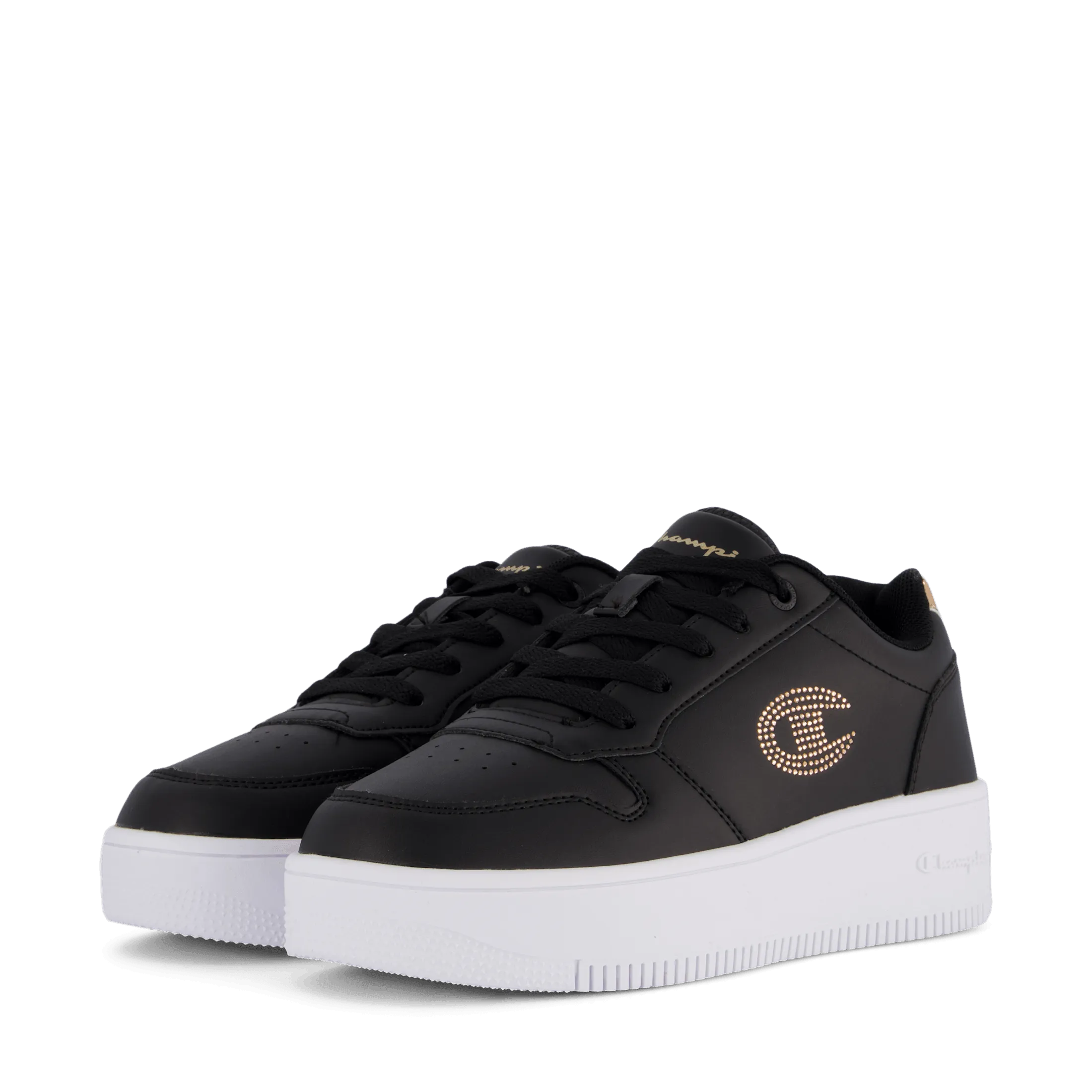 Low Cut Shoe Rebound Plat Meta Black Beauty