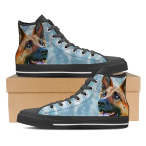 Loyal Shephard Womens High Top Shoe (Black)