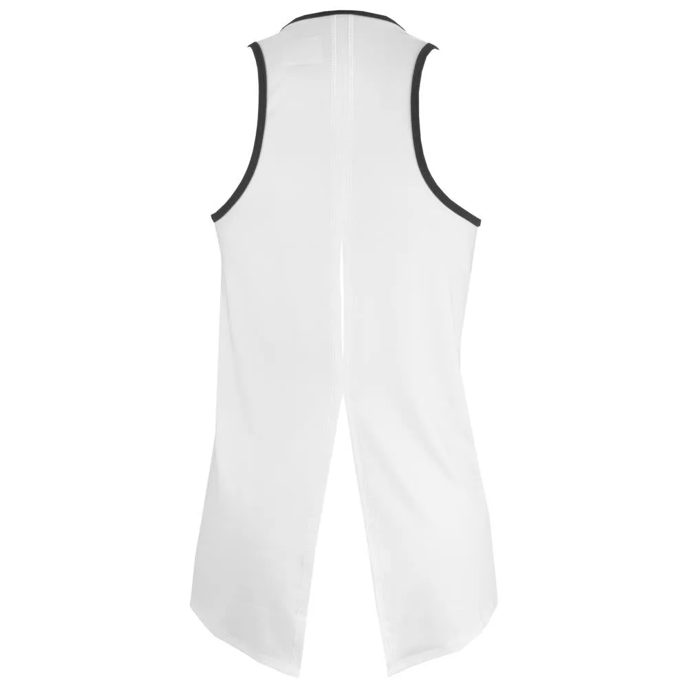 Lucky In Love Women's Off Tropic Tie Back Tank - White