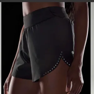 Lululemon 2023 Fast and Free Reflective High-Rise Classic-Fit Shorts 3&quot; Black