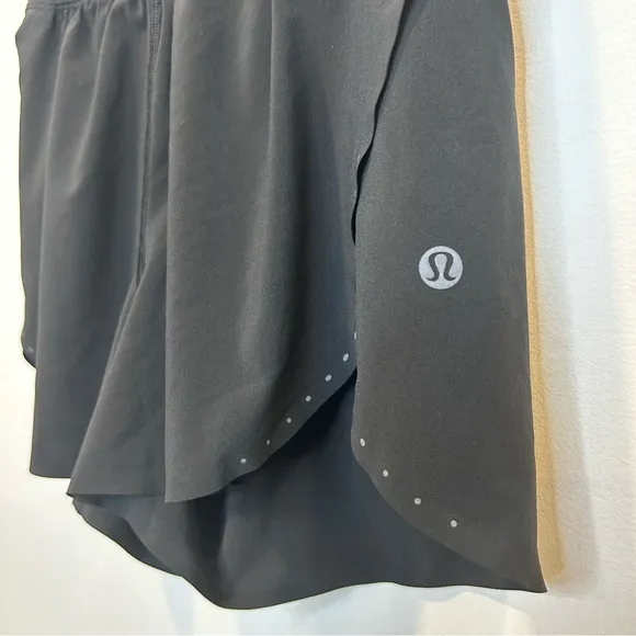 Lululemon 2023 Fast and Free Reflective High-Rise Classic-Fit Shorts 3&quot; Black