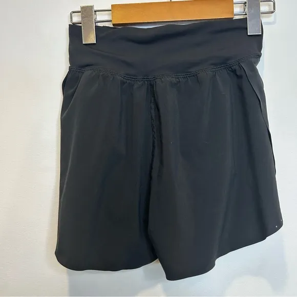Lululemon 2023 Fast and Free Reflective High-Rise Classic-Fit Shorts 3&quot; Black