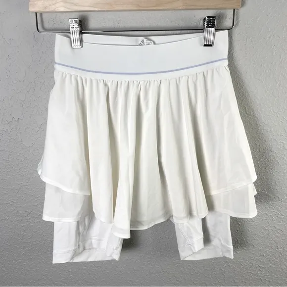 Lululemon Court Rival High-Rise Tennis Skirt in White | Size Women’s 4
