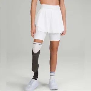Lululemon Court Rival High-Rise Tennis Skirt in White | Size Women’s 4