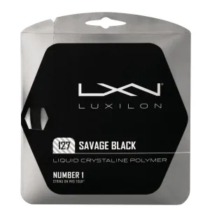Luxilon Savage 127 Set Tennis String (Black)