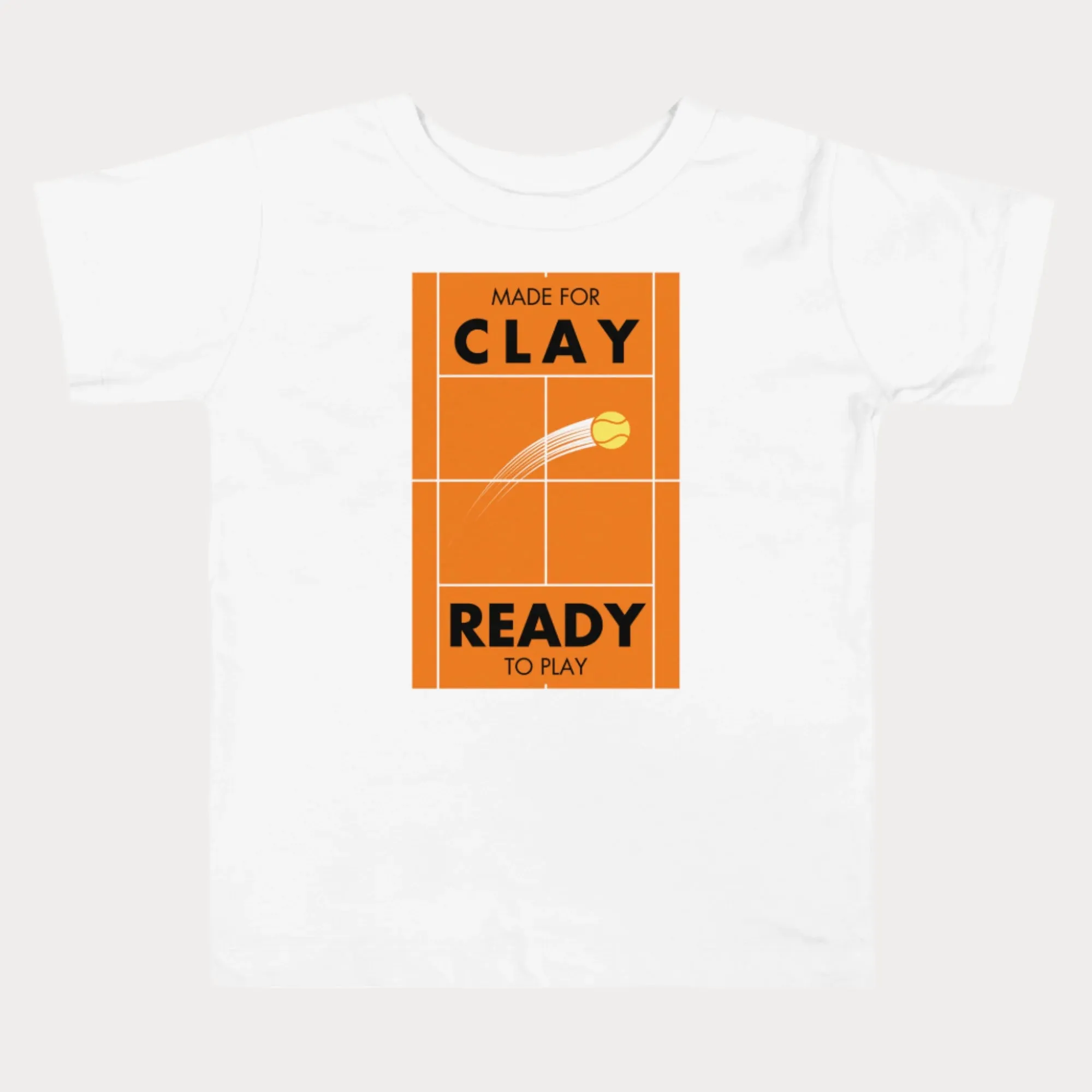 Made for Clay, Ready to Play Tennis T-Shirt - Toddler