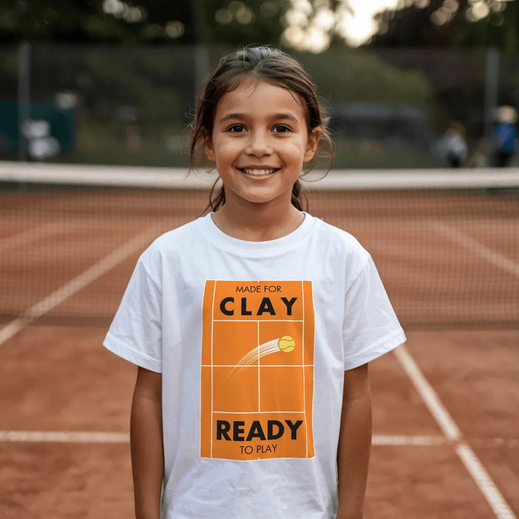 Made for Clay, Ready to Play Tennis T-Shirt - Toddler