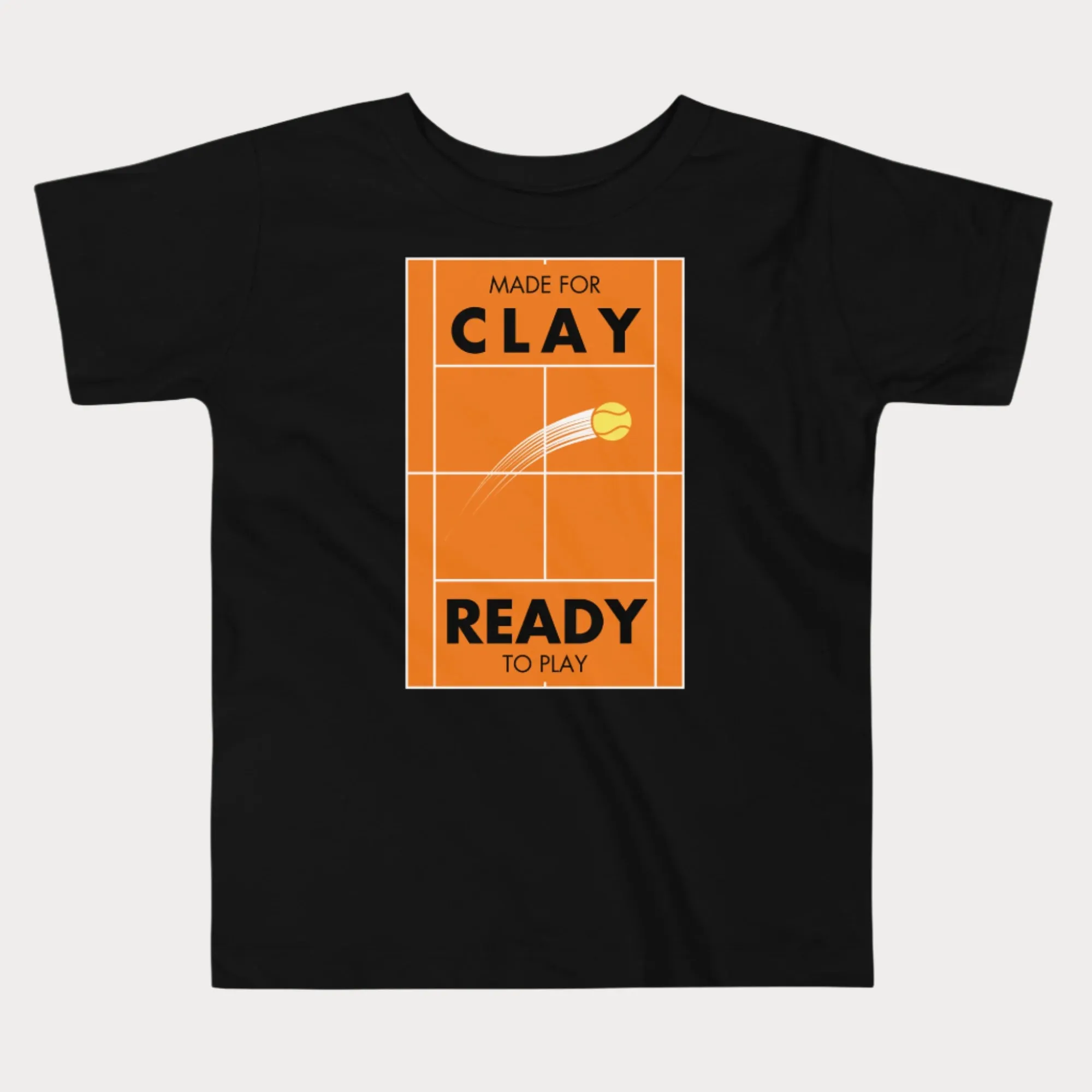 Made for Clay, Ready to Play Tennis T-Shirt - Toddler