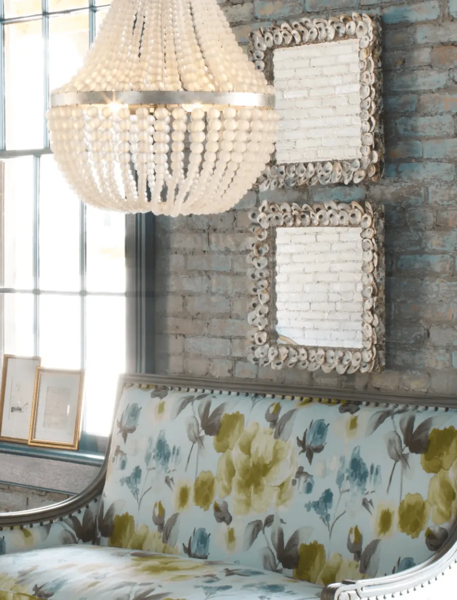 Margo Oyster Shell Mirror