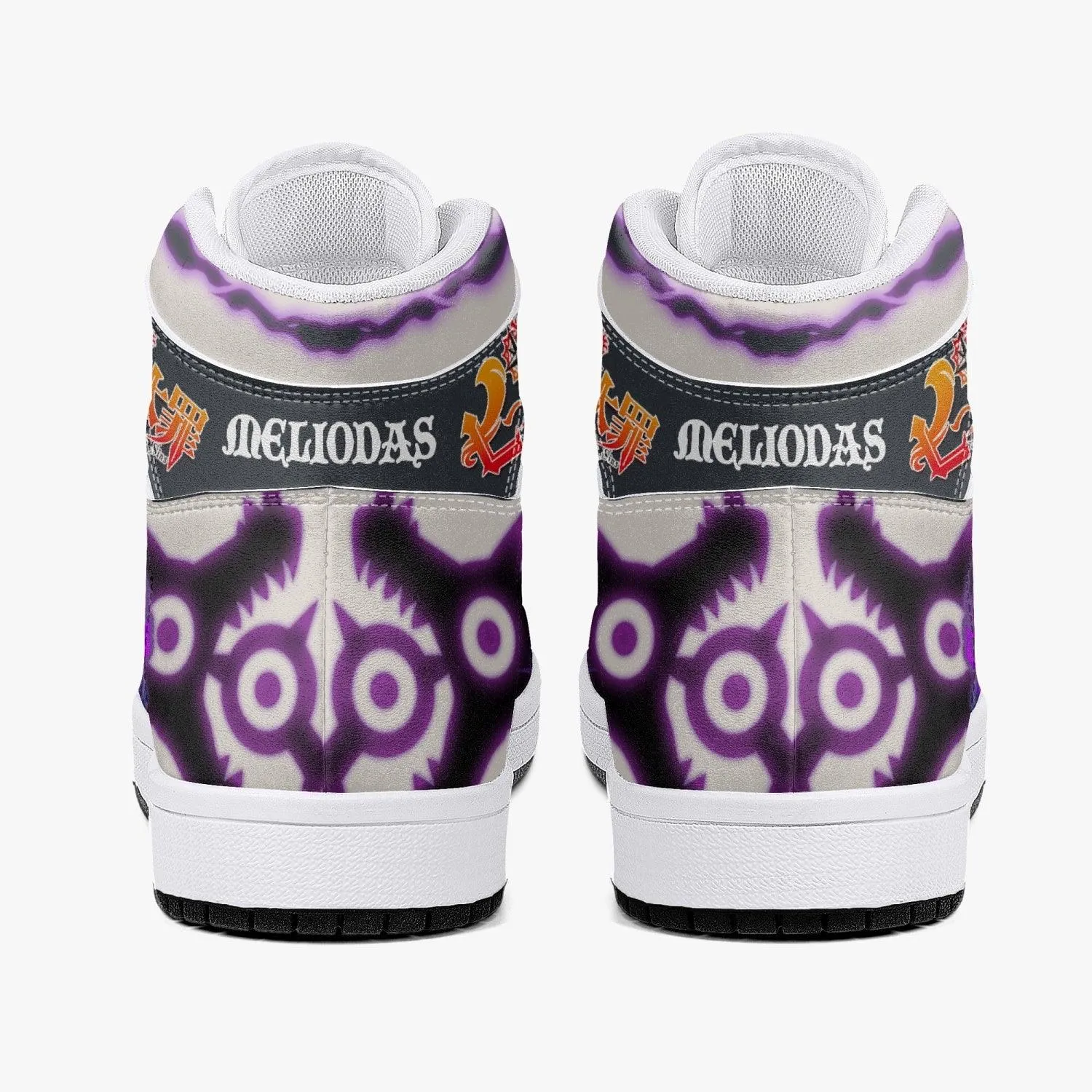 Meliodas Seven Deadly Sins Mid 1 Basketball Shoes