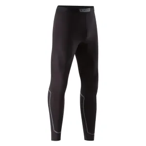 Mens cold weather football tights, black