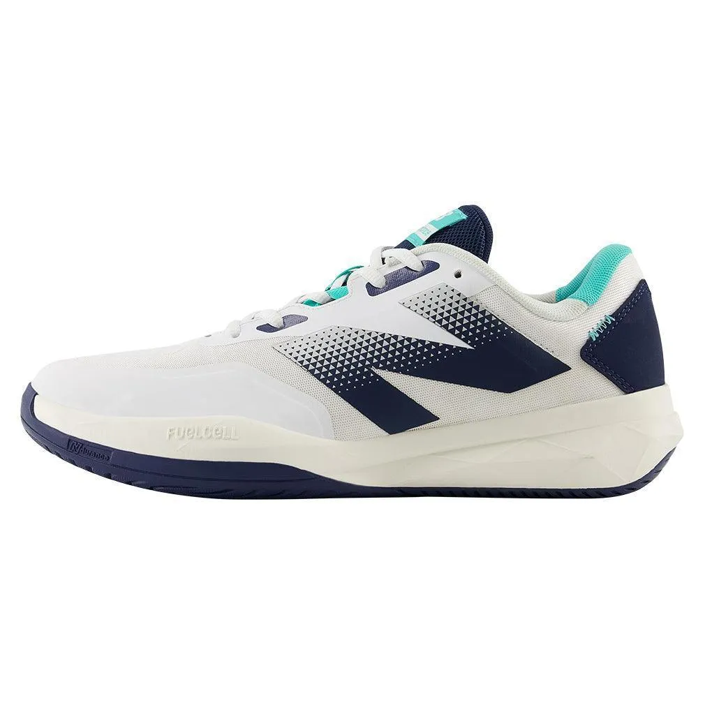 Men`s FuelCell 796v4 D Width Tennis Shoes White and Navy