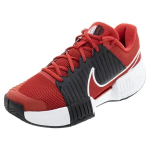 Men`s GP Challenge Pro Tennis Shoes University Red and White