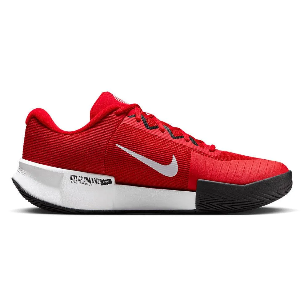 Men`s GP Challenge Pro Tennis Shoes University Red and White