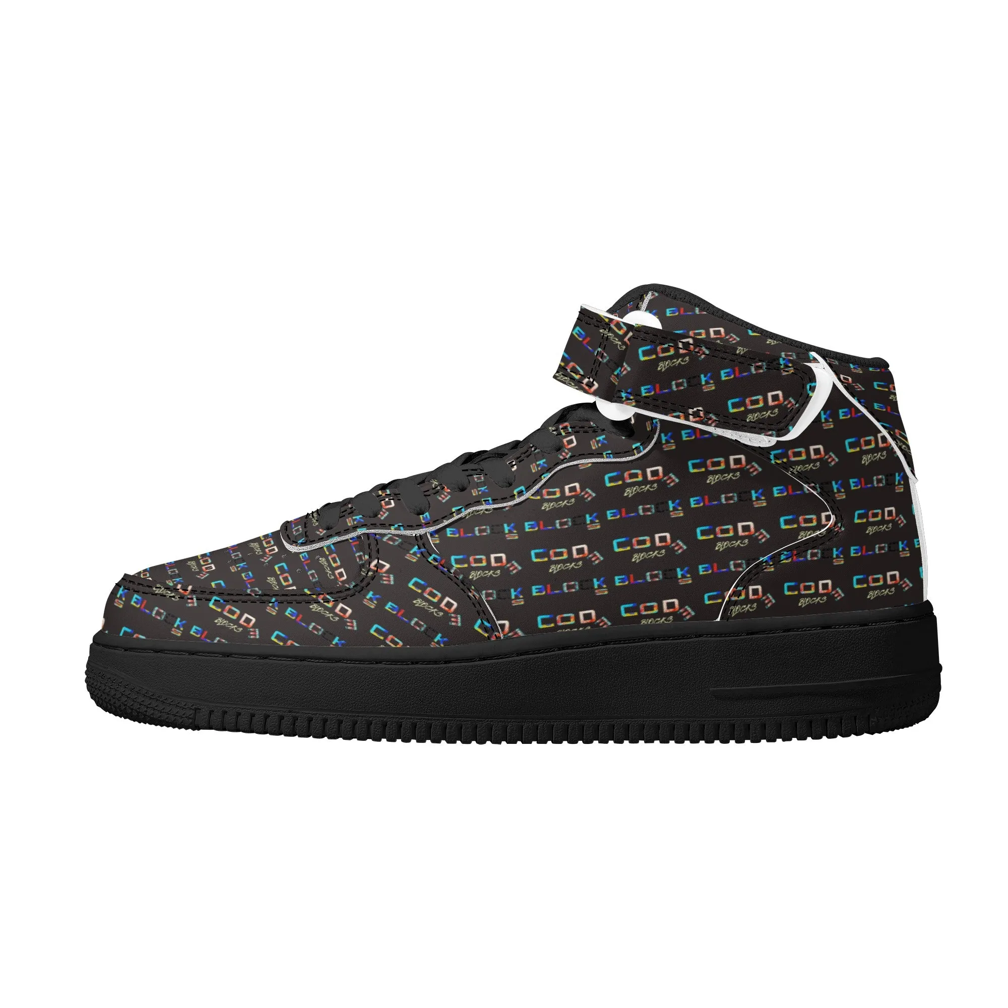 Men's High Top Leather Sneakers