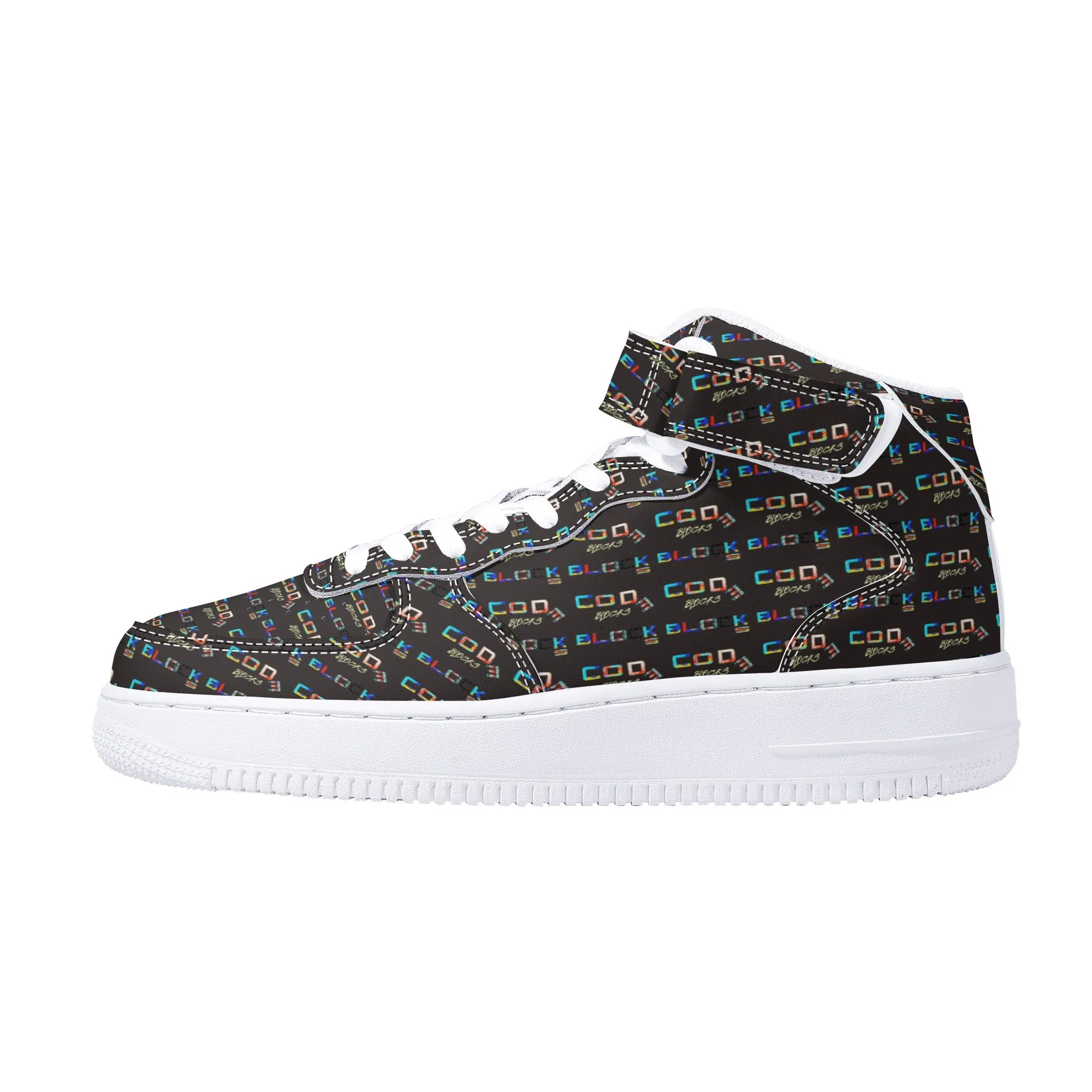 Men's High Top Leather Sneakers