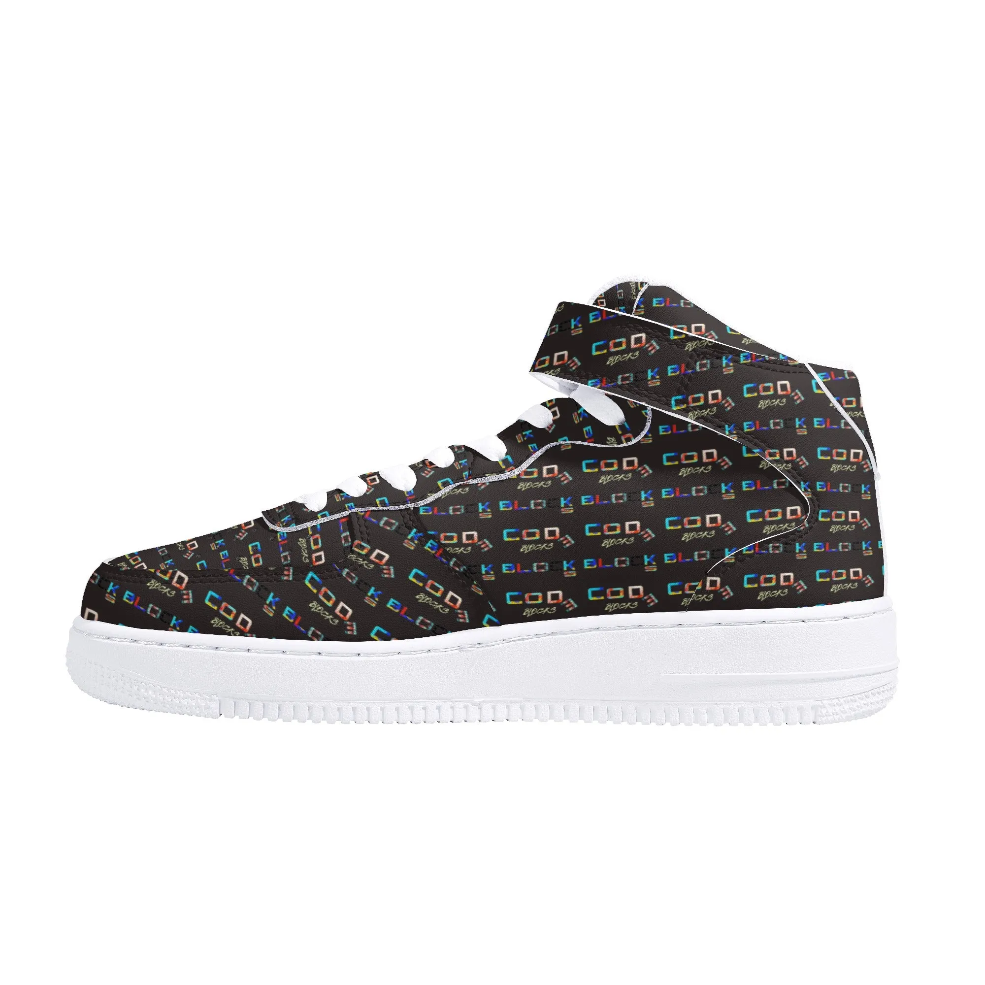 Men's High Top Leather Sneakers