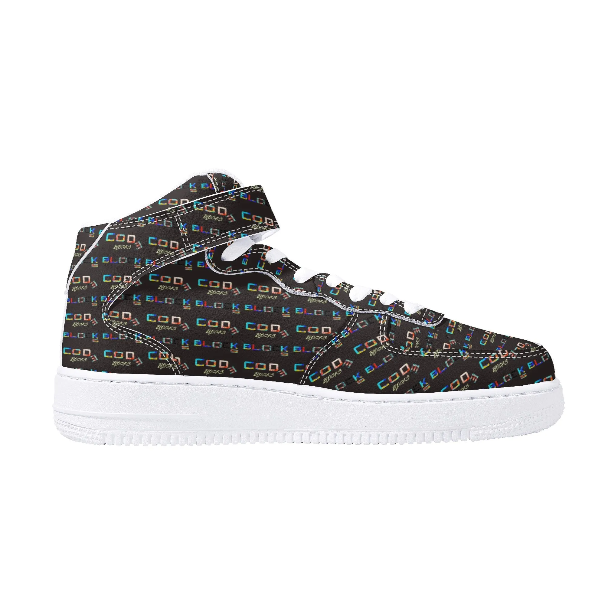 Men's High Top Leather Sneakers