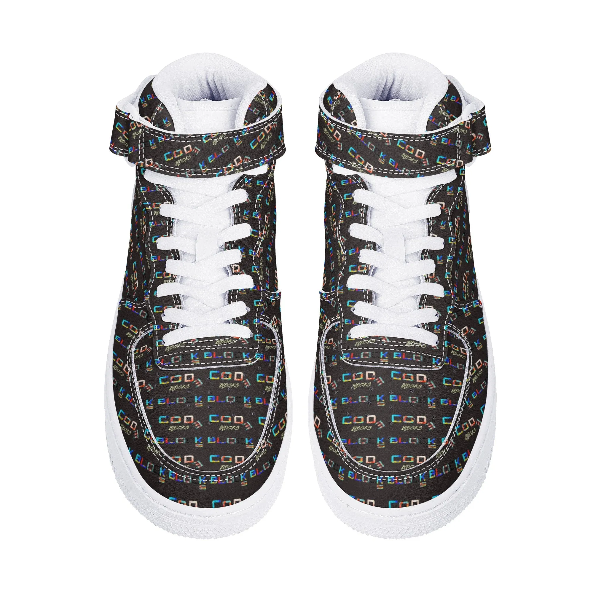 Men's High Top Leather Sneakers