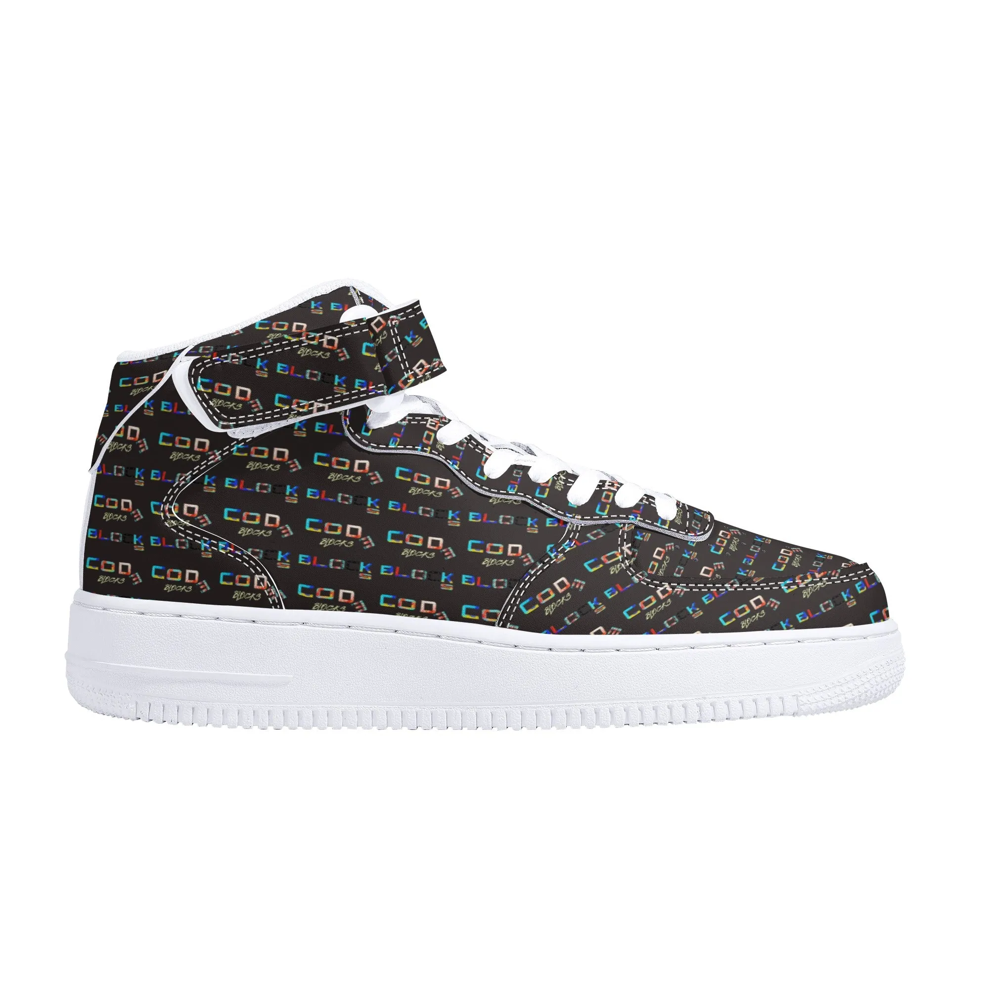 Men's High Top Leather Sneakers