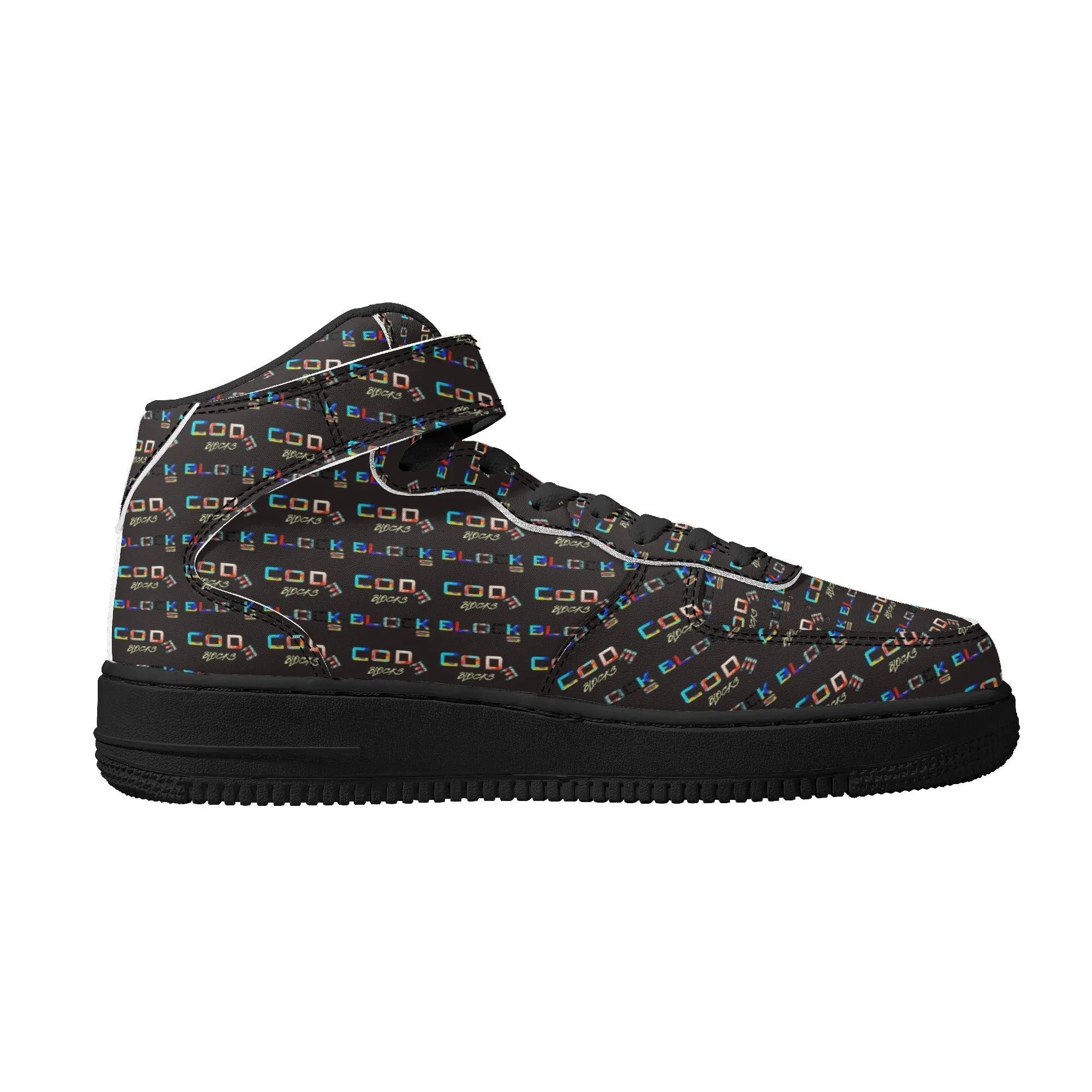 Men's High Top Leather Sneakers