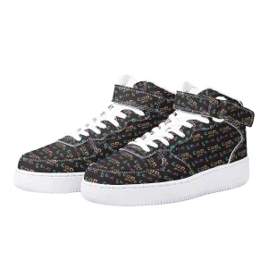 Men's High Top Leather Sneakers