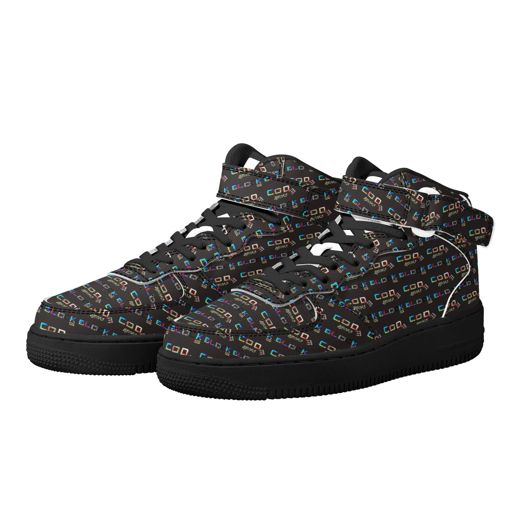 Men's High Top Leather Sneakers