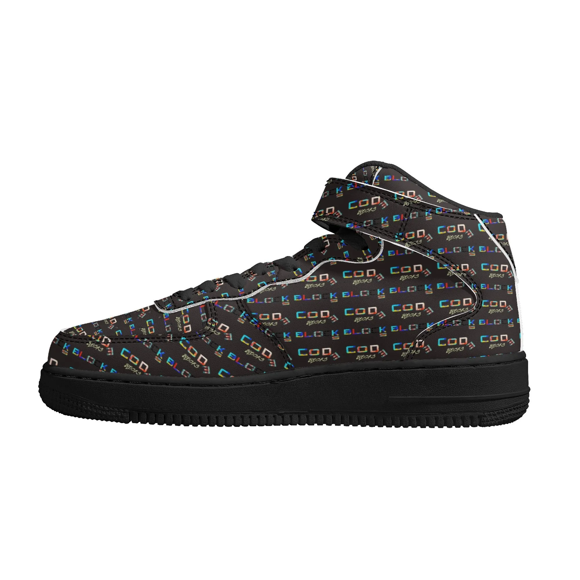 Men's High Top Leather Sneakers