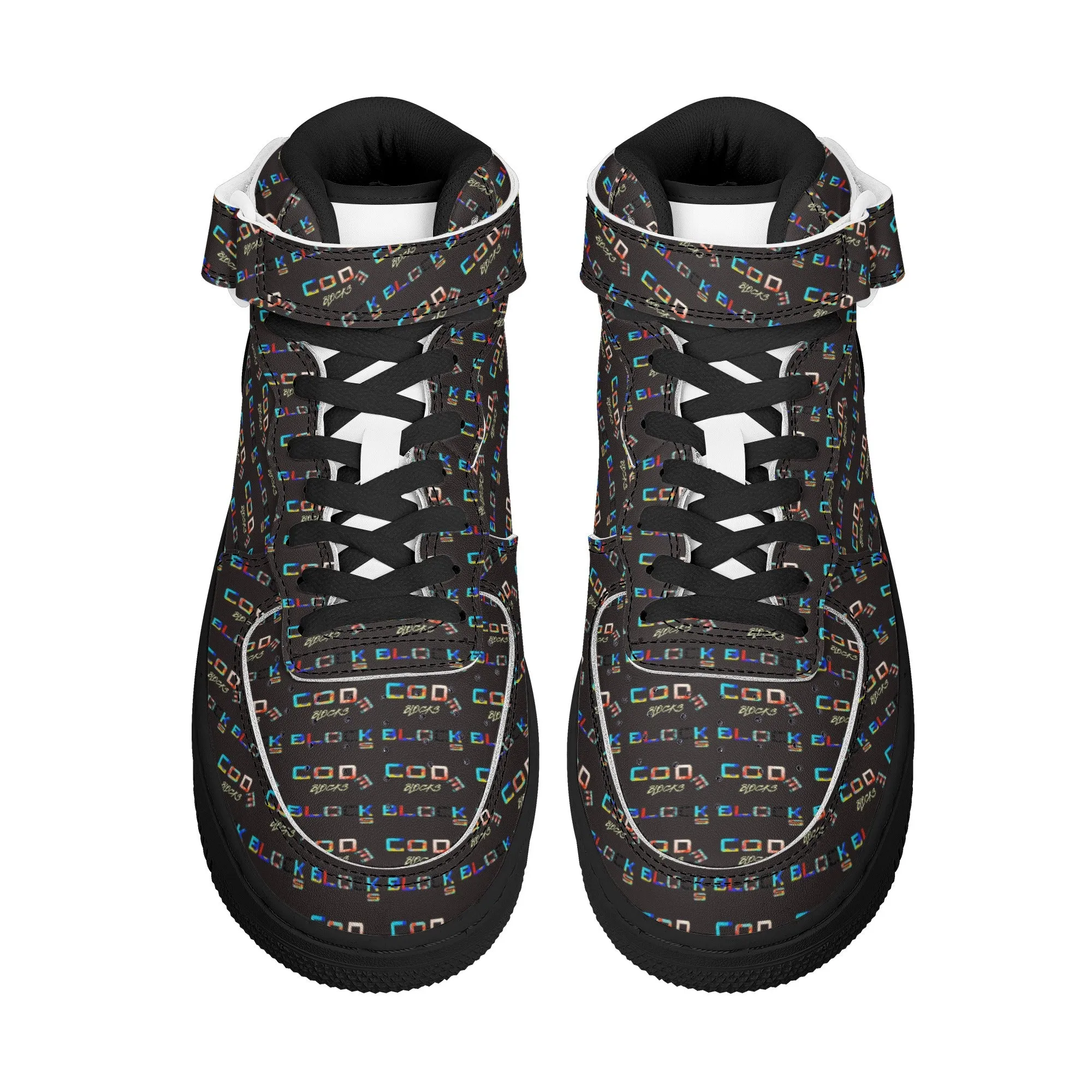 Men's High Top Leather Sneakers