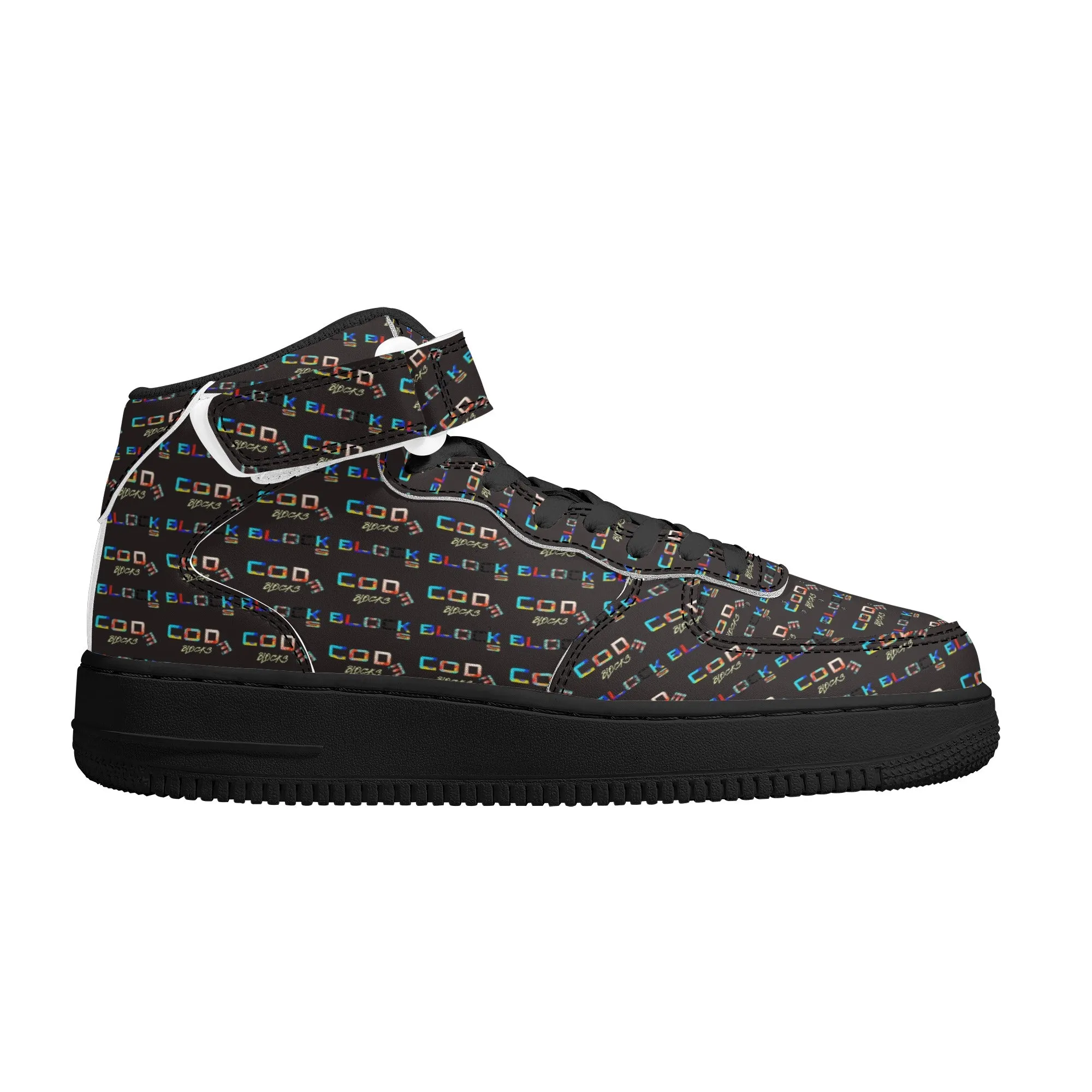 Men's High Top Leather Sneakers
