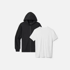 Men's Hoodie   T-Shirt Bundle