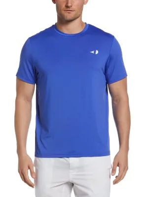 Men's Pin Hole Mesh Tennis Tee