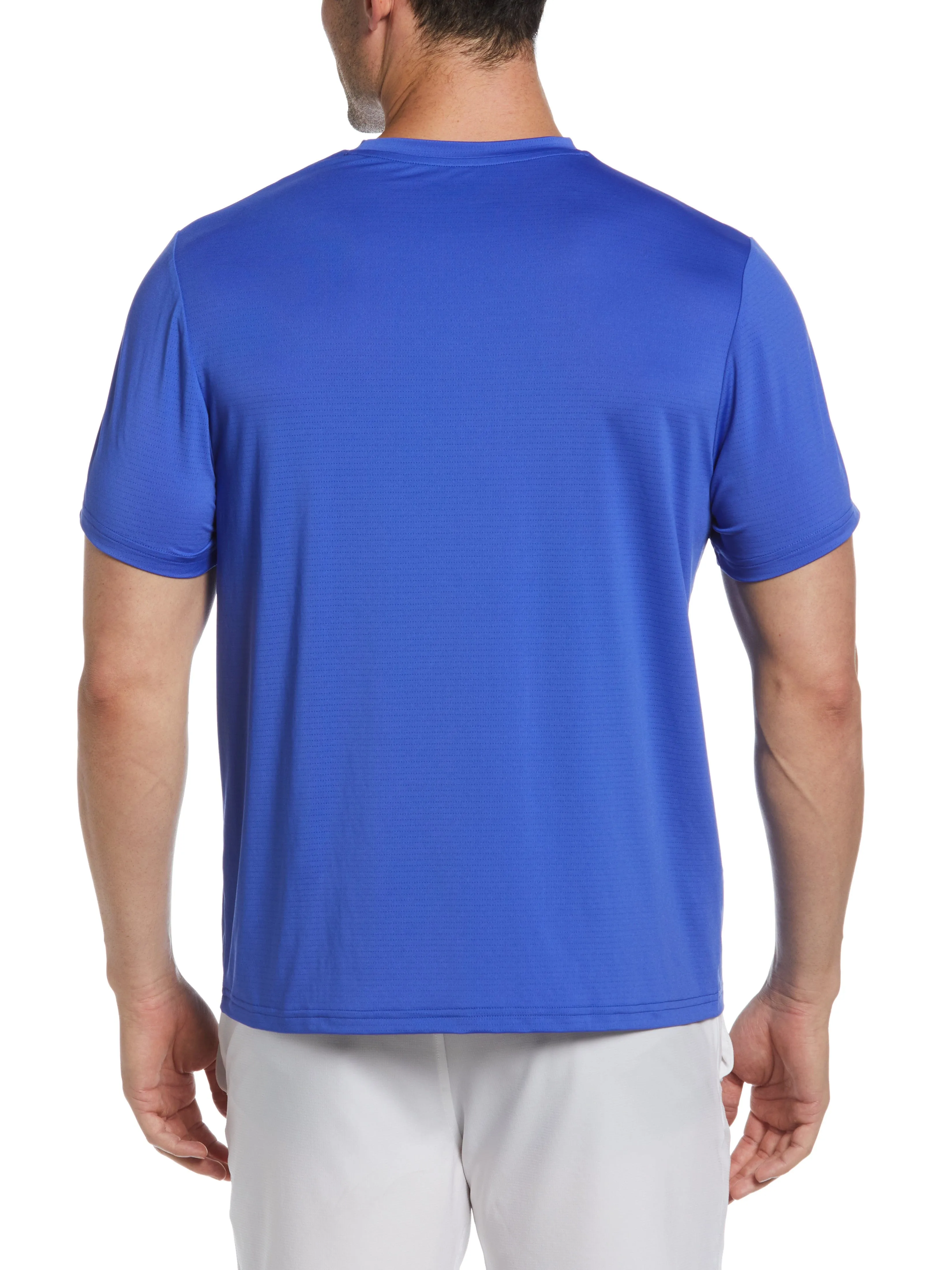 Men's Pin Hole Mesh Tennis Tee