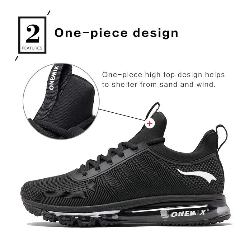 Men's Running Shoes High Top Air Cushion trail sport shoes, outdoor