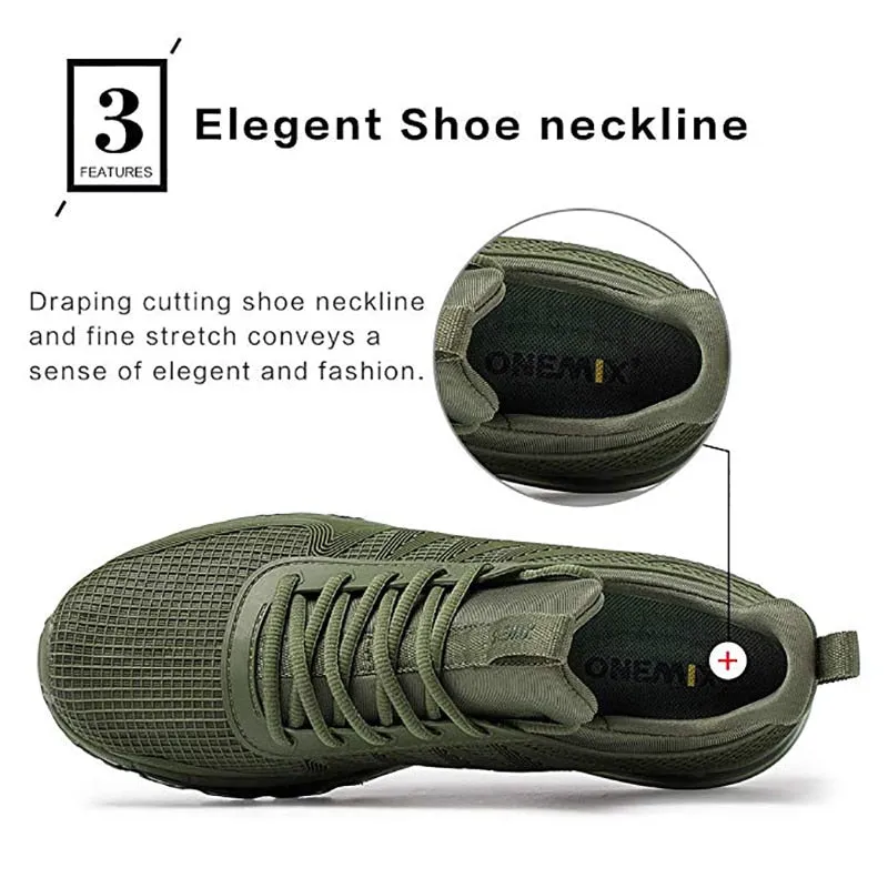 Men's Running Shoes High Top Air Cushion trail sport shoes, outdoor