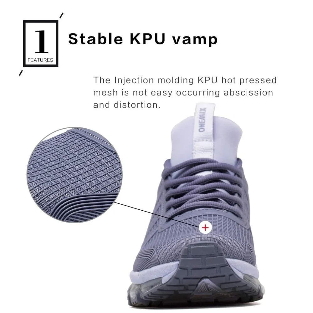 Men's Running Shoes High Top Air Cushion trail sport shoes, outdoor