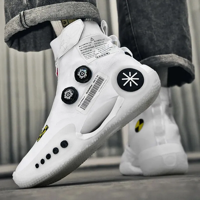 Men's Shoes Casual Sneakers High Top Air Basketball Tennis Shoes