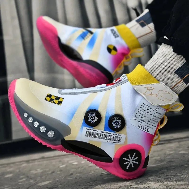 Men's Shoes Casual Sneakers High Top Air Basketball Tennis Shoes