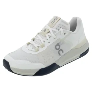 Men`s THE ROGER Advantage Pro Clay Tennis Shoes White and Cream