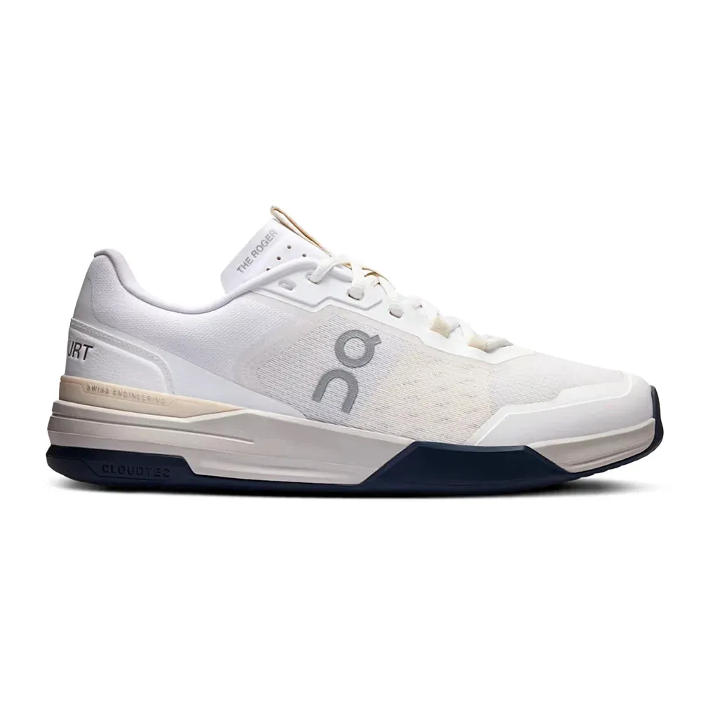 Men`s THE ROGER Advantage Pro Clay Tennis Shoes White and Cream