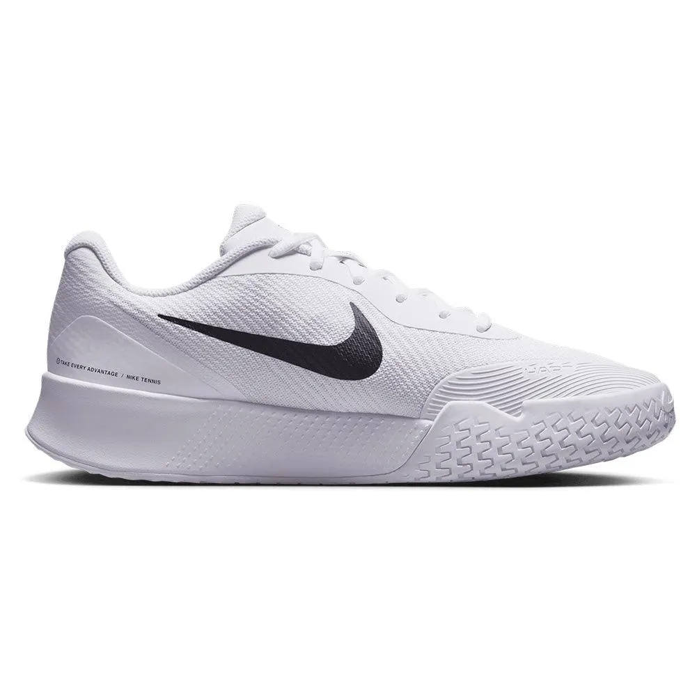 Men`s Vapor Lite 3 Tennis Shoes White and Black