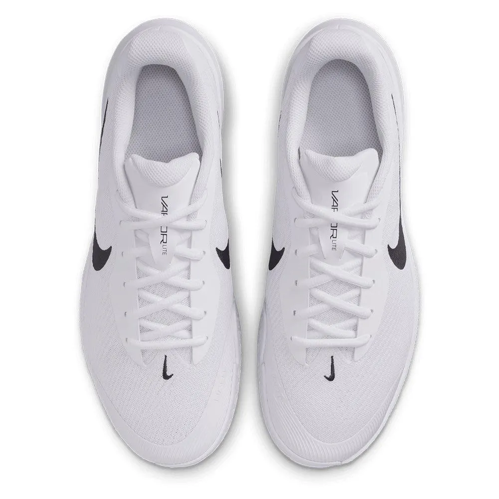 Men`s Vapor Lite 3 Tennis Shoes White and Black