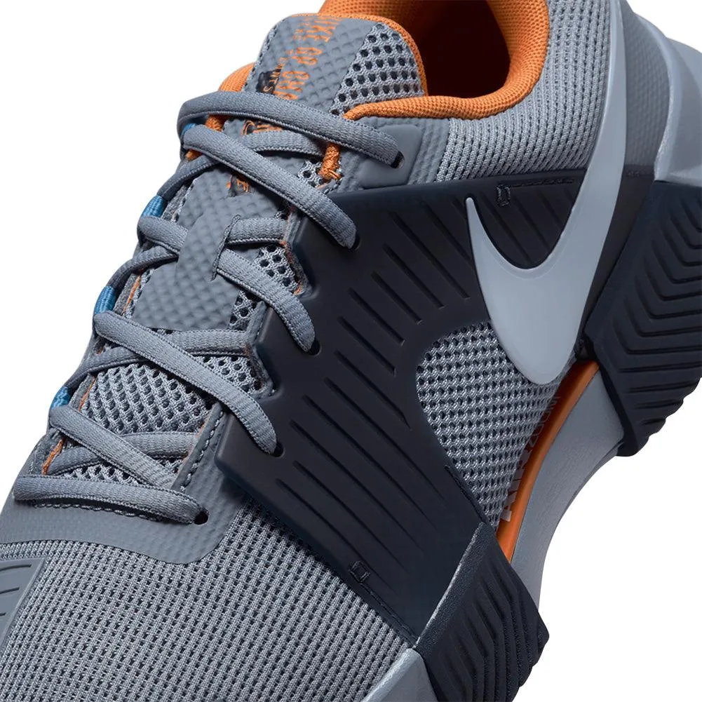 Men`s Zoom GP Challenge 1 Tennis Shoes Ashen Slate and Obsidian