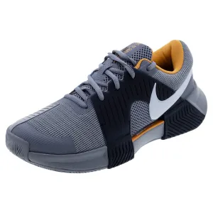 Men`s Zoom GP Challenge 1 Tennis Shoes Ashen Slate and Obsidian