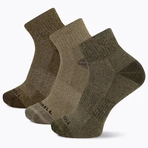 Merrell Wool Everyday Ankle Sock - Cold Weather Comfort 3 Pair Pack