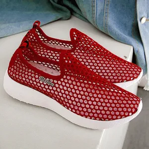 Mesh Breathable Women Shoes Fashion Sports Shoes Soft Comfortable Women Shoes