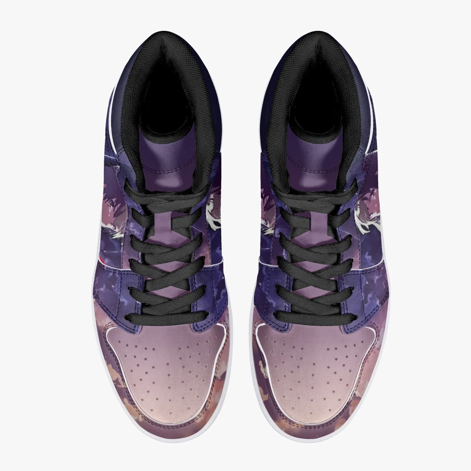 Mitsuha Miyamizu and Taki Tachibana Your Name Mid 1 Basketball Shoes