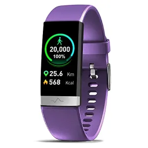 MorePro SPO2 Blood Oxygen Blood Pressure Heart Rate Monitor Waterproof Fitness Tracker Activity Tracker HRV Health Watch with Enhanced Sleep Monitor for Android iOS Women Men