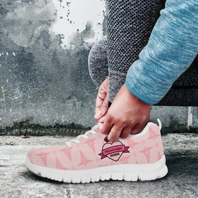 MS Nurse Pink Running Shoes